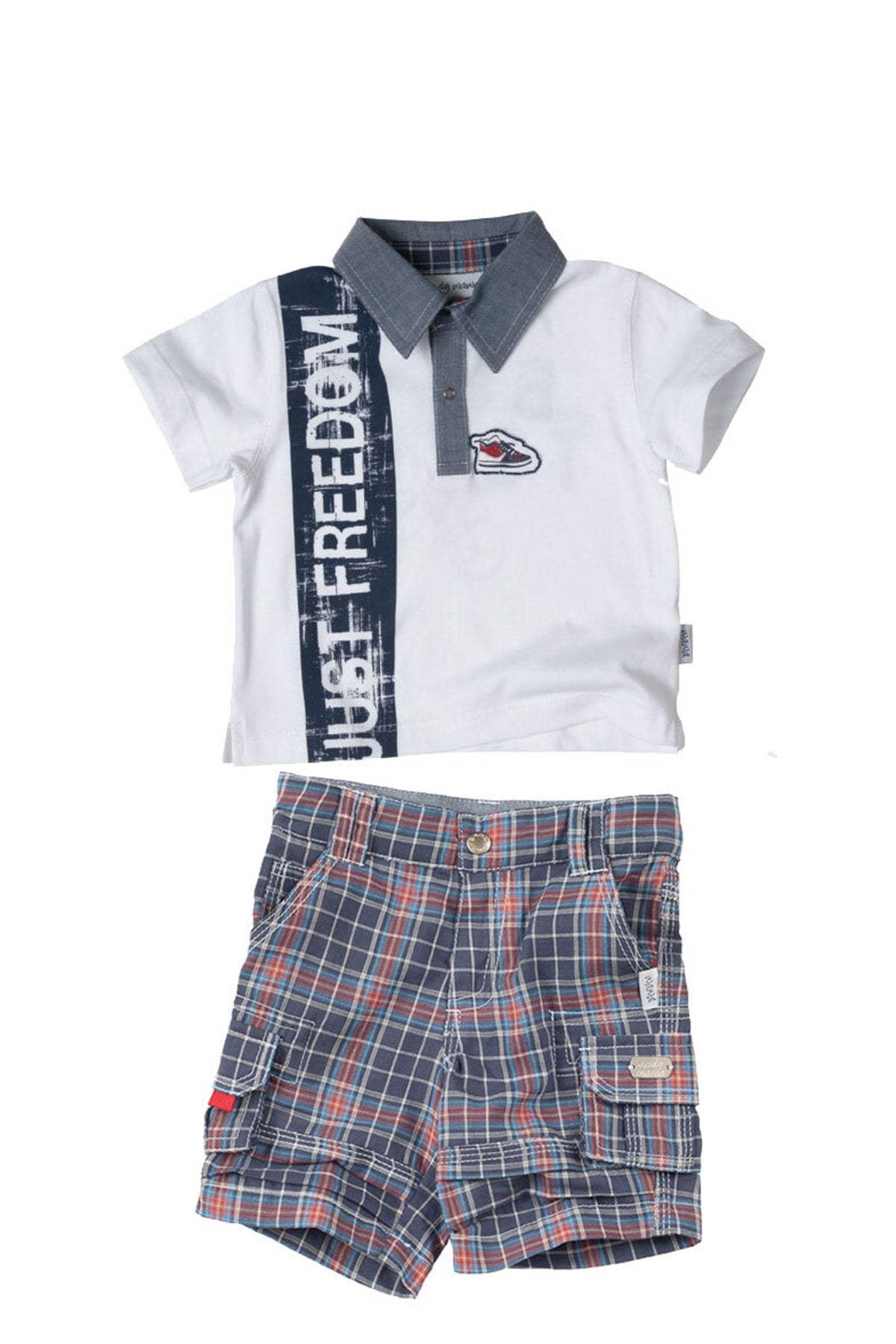 Andywawa 6 Yaş, Tek Beden, Erkek Bebek Tshirt Ve Bermuda Takım, 25848 840