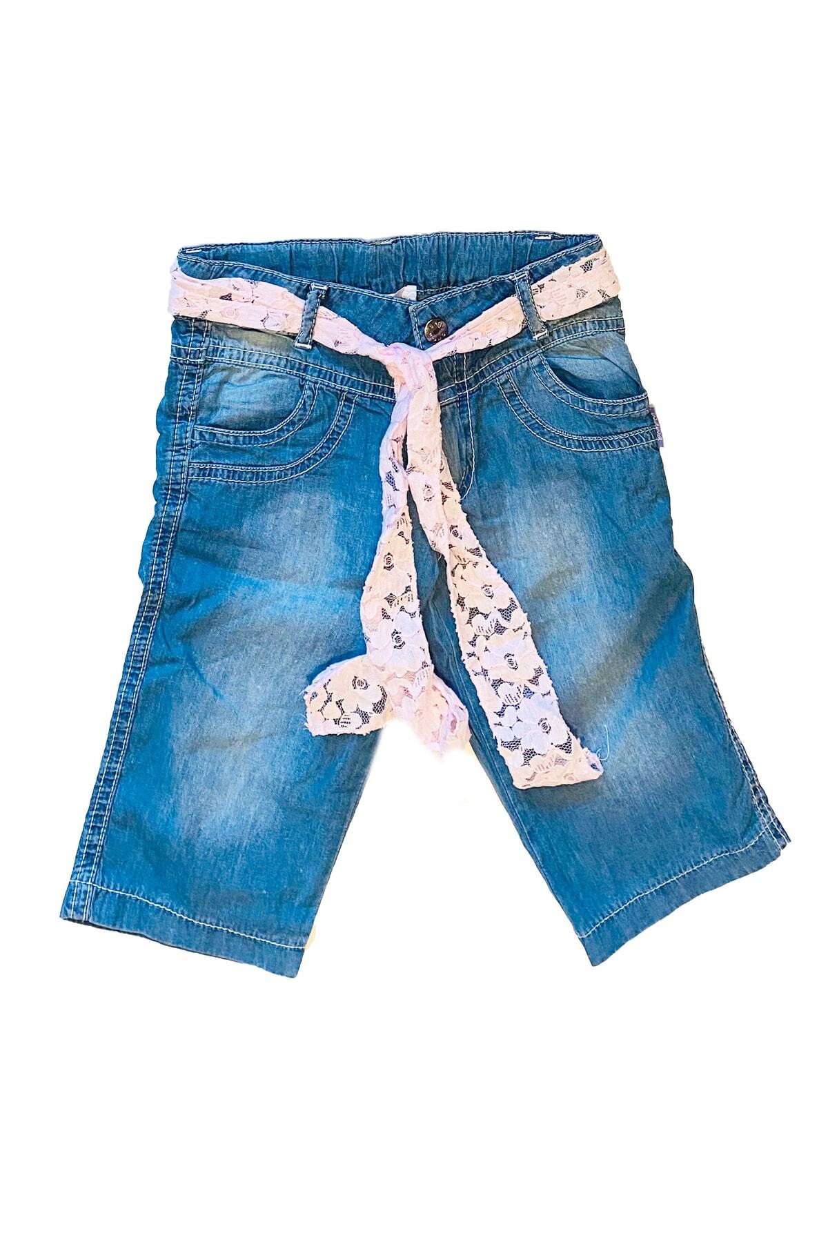 Andywawa Kız Bebek Jean Kot Pantolon, 37961