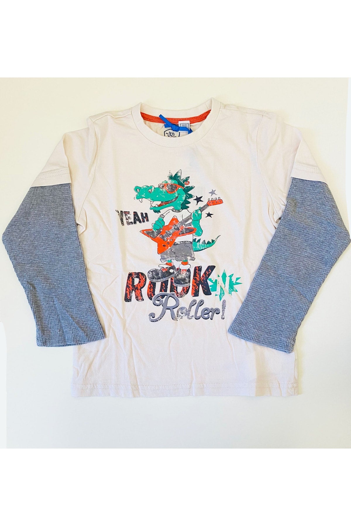 Chicco 4-5 Yaş, Tek Beden, Erkek Bebek Uzun Kollu Penye Tshirt, 47420 30