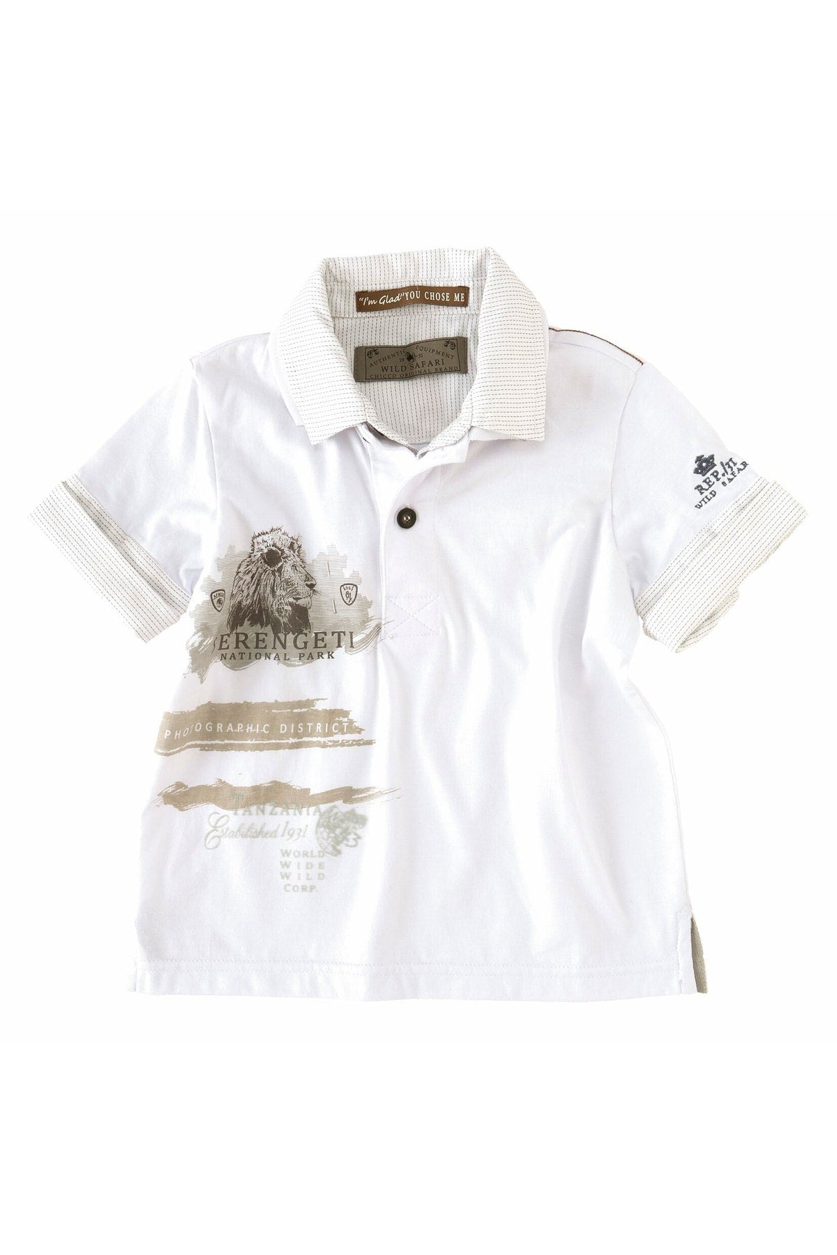 Chicco 12-15 Ay, Tek Beden, Erkek Bebek Polo Yaka Tshirt, 6392433