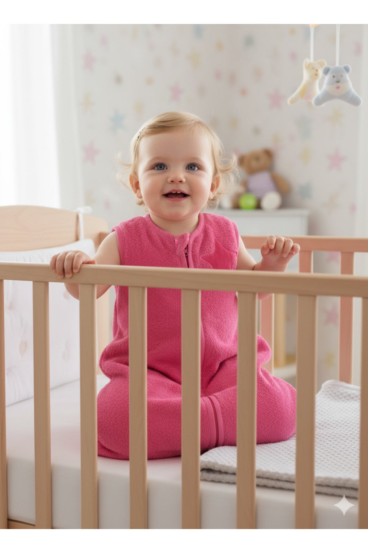 iplay, 0-6 Ay, Tek Beden, Prenatal Çift Kat Havlu Kışlık Torba Bebek Havlu Uyku Tulumu