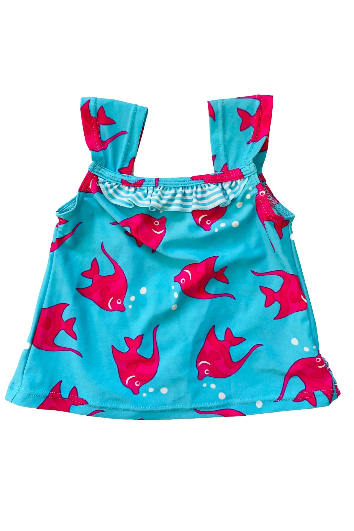 iplay, 12-18 Ay, Tek Beden, Upf 50 Güneş Korumalı Askılı Bebek Deniz T-shirt