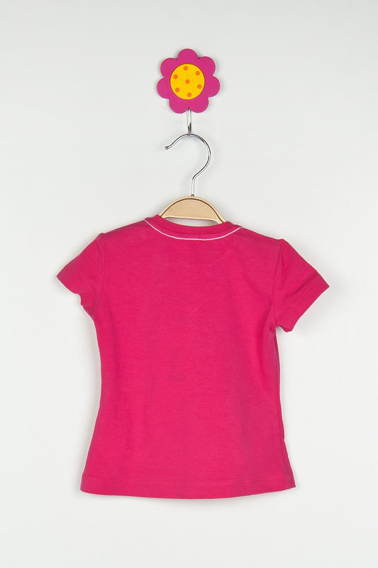 Chicco 18 Ay, Tek Beden, Fuşya Kız Çocuk T-shirt, 902648