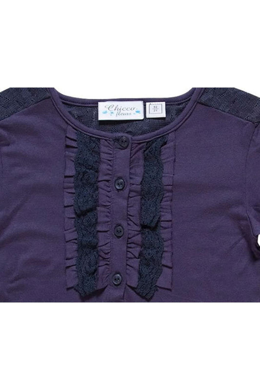 Chicco 5 Yaş, Tek Beden, Kız Çocuk Lacivert Uzun Kollu T-shirt, 2679188