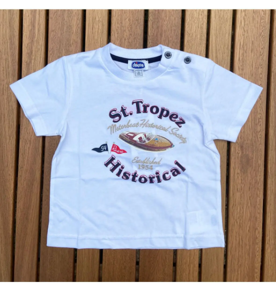 Chicco 12 Ay, Tek Beden, Erkek Bebek Tshirt, 6091738