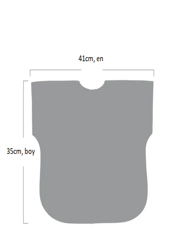 1-3 Yaş, Zoo, Sıvı Geçirmeyen, KISA Kollu, Cepli, Cırtlı Mama Önlüğü, Önlük, Çok Amaçlı Beslenme Önlüğü