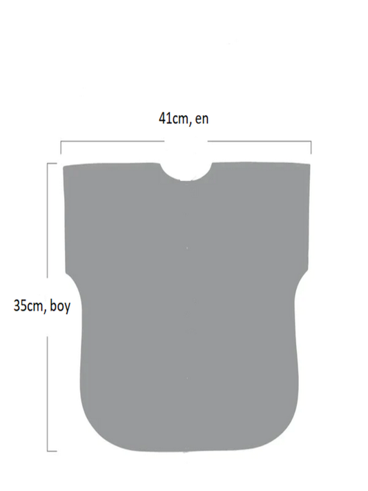 1-3 Yaş, Family, Sıvı Geçirmeyen, KISA Kollu, Cepli, Cırtlı Mama Önlüğü, Önlük, Çok Amaçlı Beslenme Önlüğü