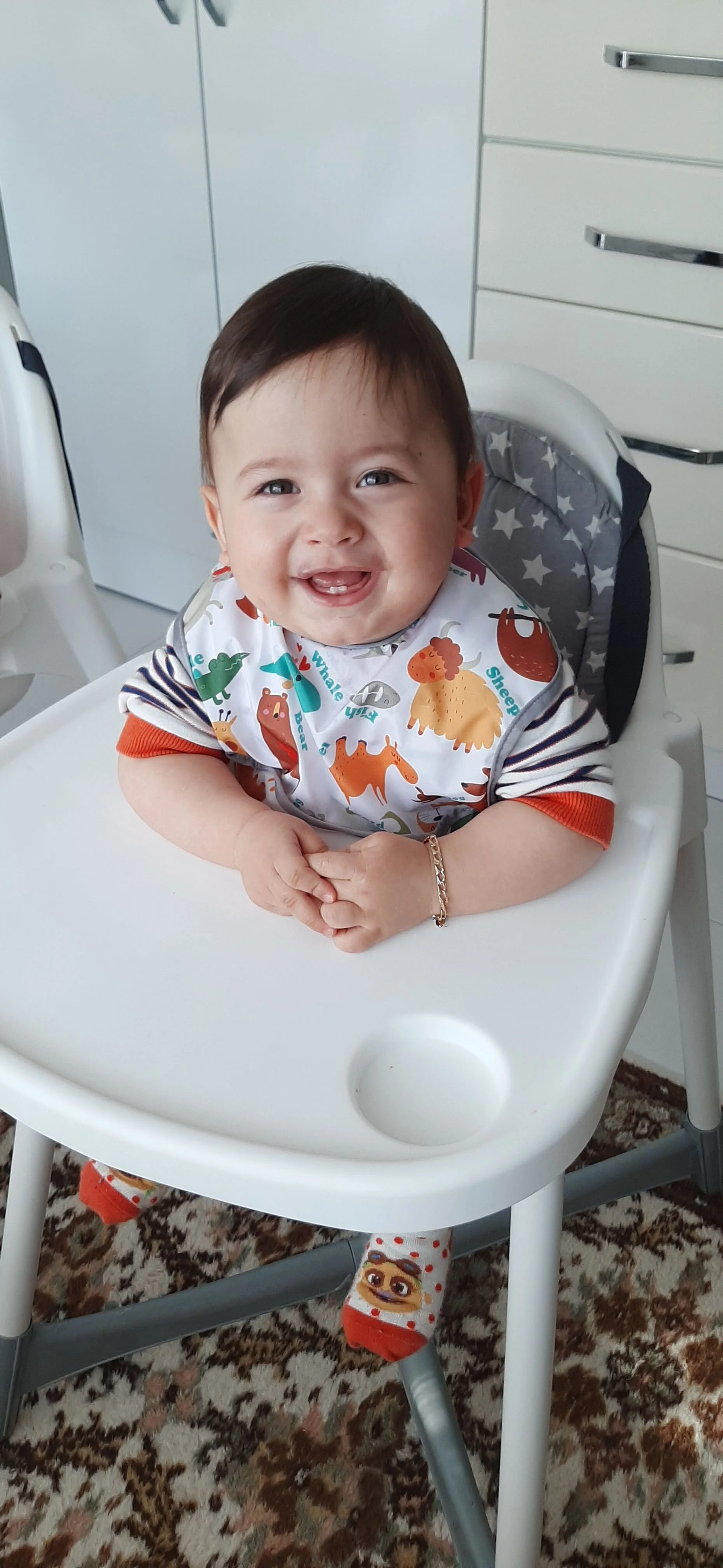 3-24 AY, Zoo, Sıvı Geçirmeyen, İlk Önlüğüm, Cepli, Cırtlı Mama Önlüğü, Önlük, Çok Amaçlı Beslenme Önlüğü