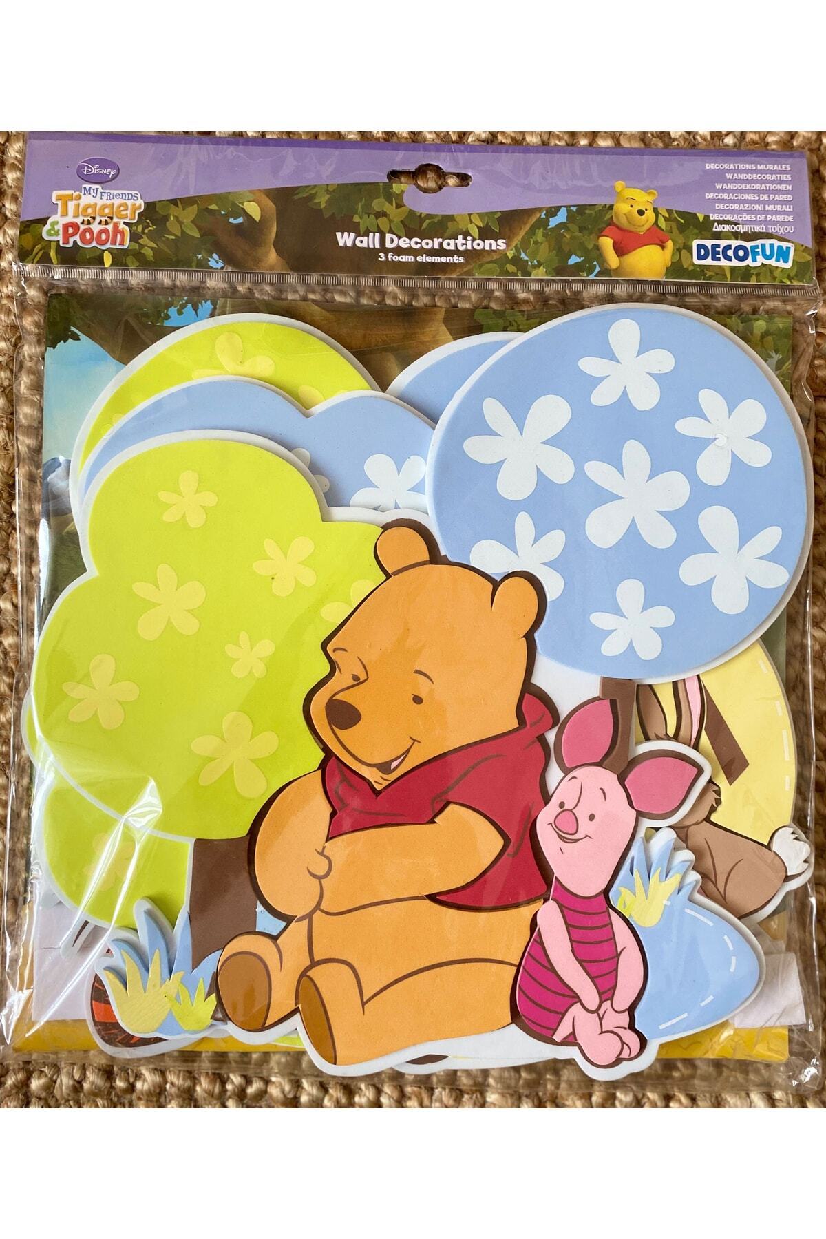 Disney Baby, 2 ADET x 3 SET, Duvar Süsü Foam Decoration 3 Set My Friends Tiger And Pooh