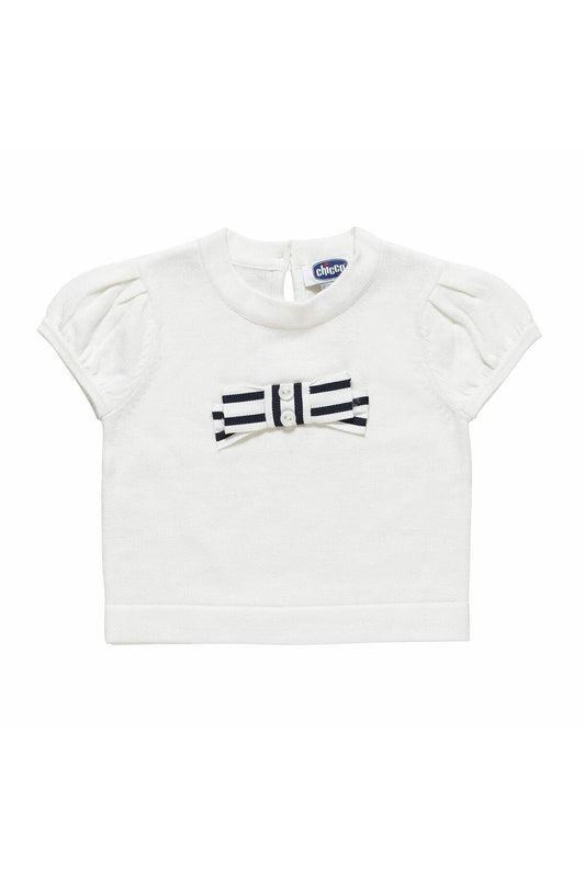 Chicco 15-18 Ay, Tek Beden, Kız Bebek Kısa Kollu Triko Bluz, 6475630