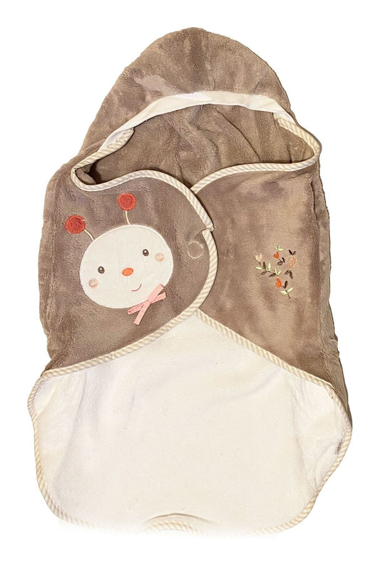 Baby Fehn, Arı Ana Kucağı Uyumlu Torba Şeklinde Peluş Kundak 68580