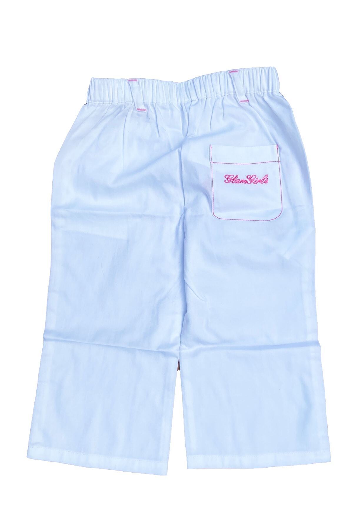 Chicco Kız Bebek Beli Lastikli Pantolon, 4982333