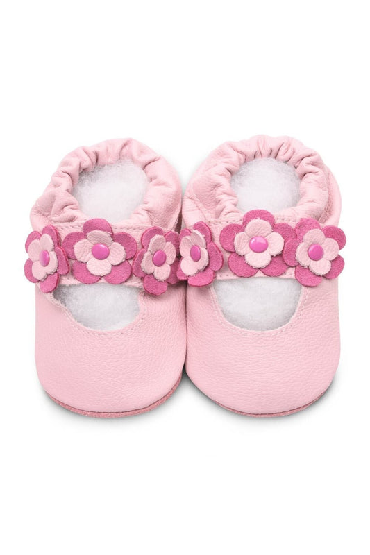 Shooshoos, El Yapımı Bebek Hakiki Deri Patik