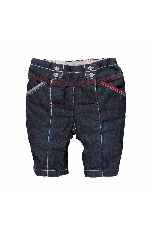 Chicco 6-9 Ay, Tek Beden, Kız Bebek Yazlık Kot Pantolon, 55194 088