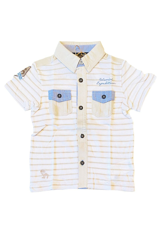 Chicco 12-15 Ay, Tek Beden, Erkek Bebek Polo Yaka Gömlek Tshirt, 66401 063