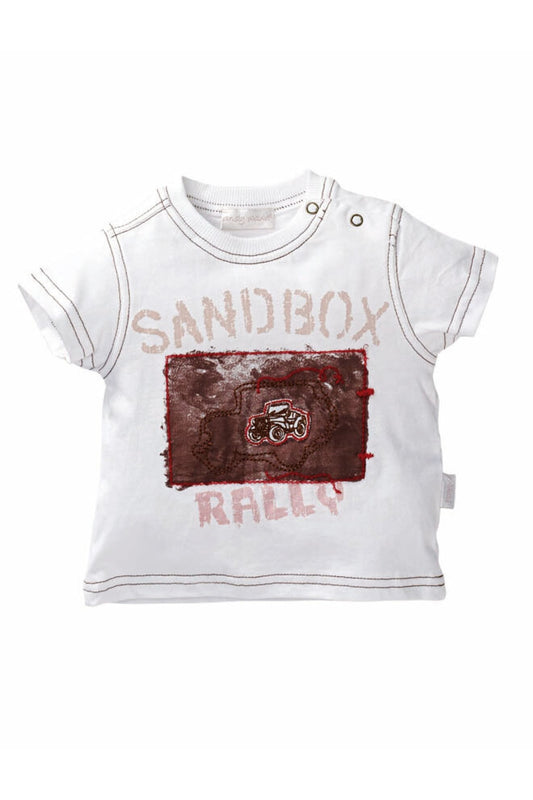 Andywawa 6-7 Yaş, Tek Beden, Erkek Bebek Kısa Kollu Tshirt, 35324