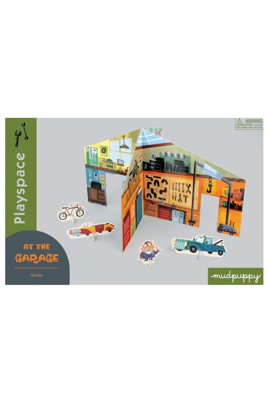 Mudpuppy, 3 Boyutlu Çocuk Oyun Maketi, Garaj In The Garage 4 Yaş Üstü 29690