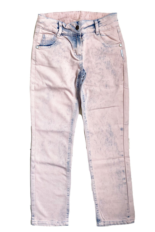 Andywawa Kız Bebek Pink Jean Pantolon, 38121Pink