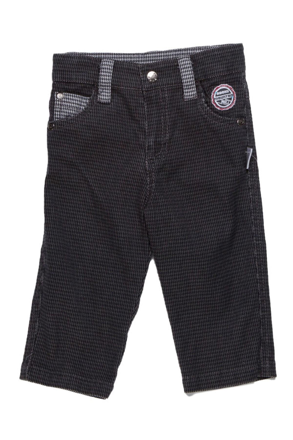 Andywawa 9 - 12 Ay, Tek Beden, Erkek Bebek Kadife Kışlık Pantolon, 20364