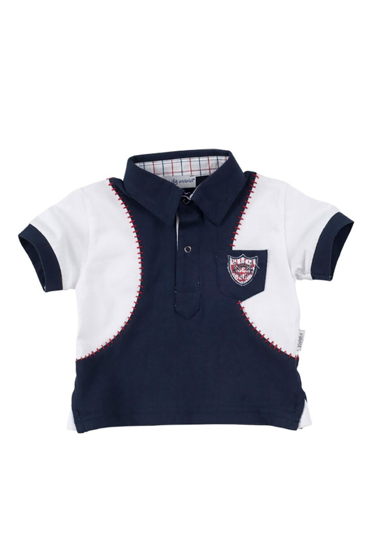 Andywawa 9 - 12 Ay, Tek Beden, Erkek Bebek Polo Yaka Tshirt, TYC00469343359