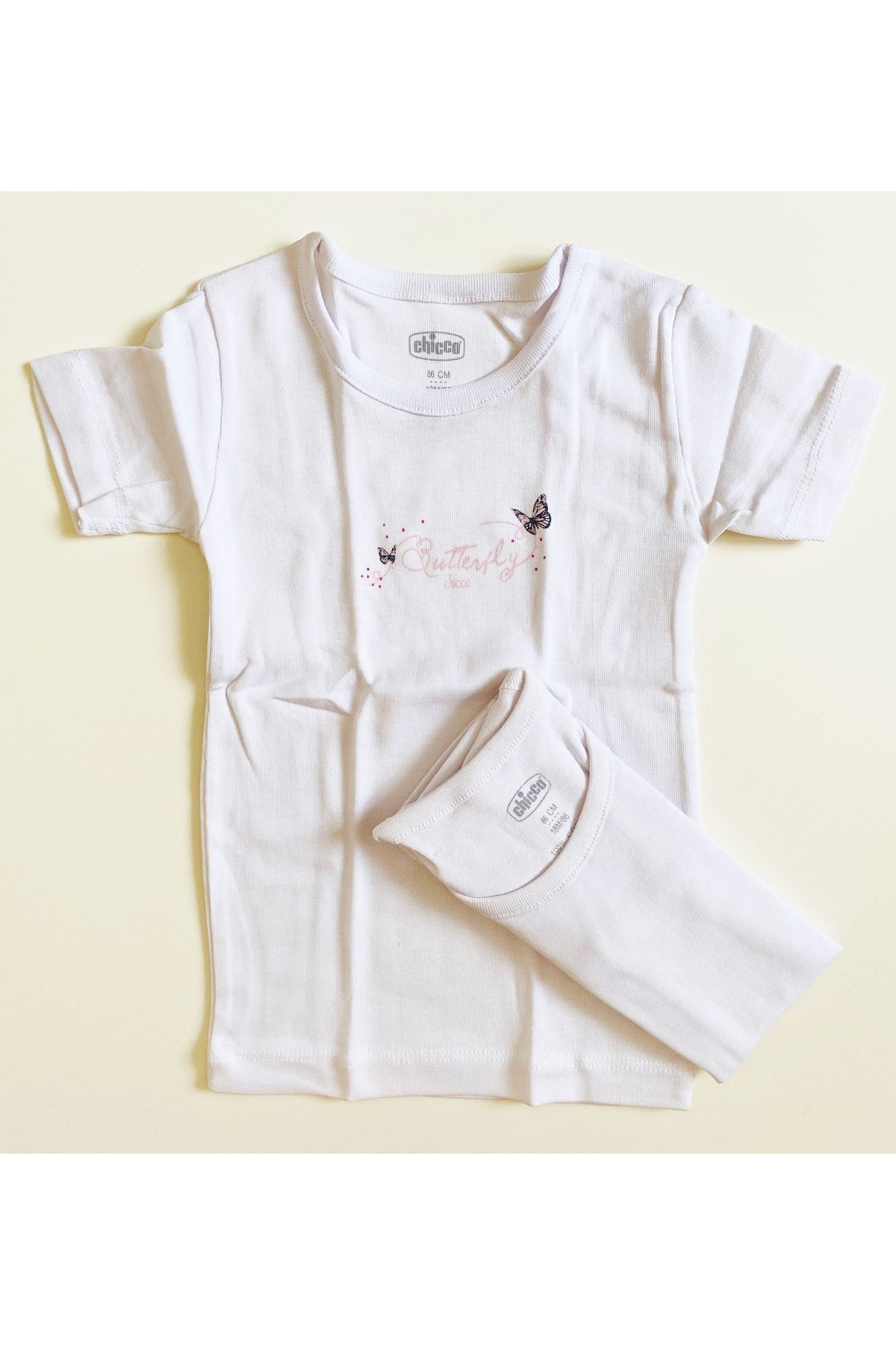 Chicco Kız Bebek Ikili Kısa Kollu Atlet Takım, 14966 030
