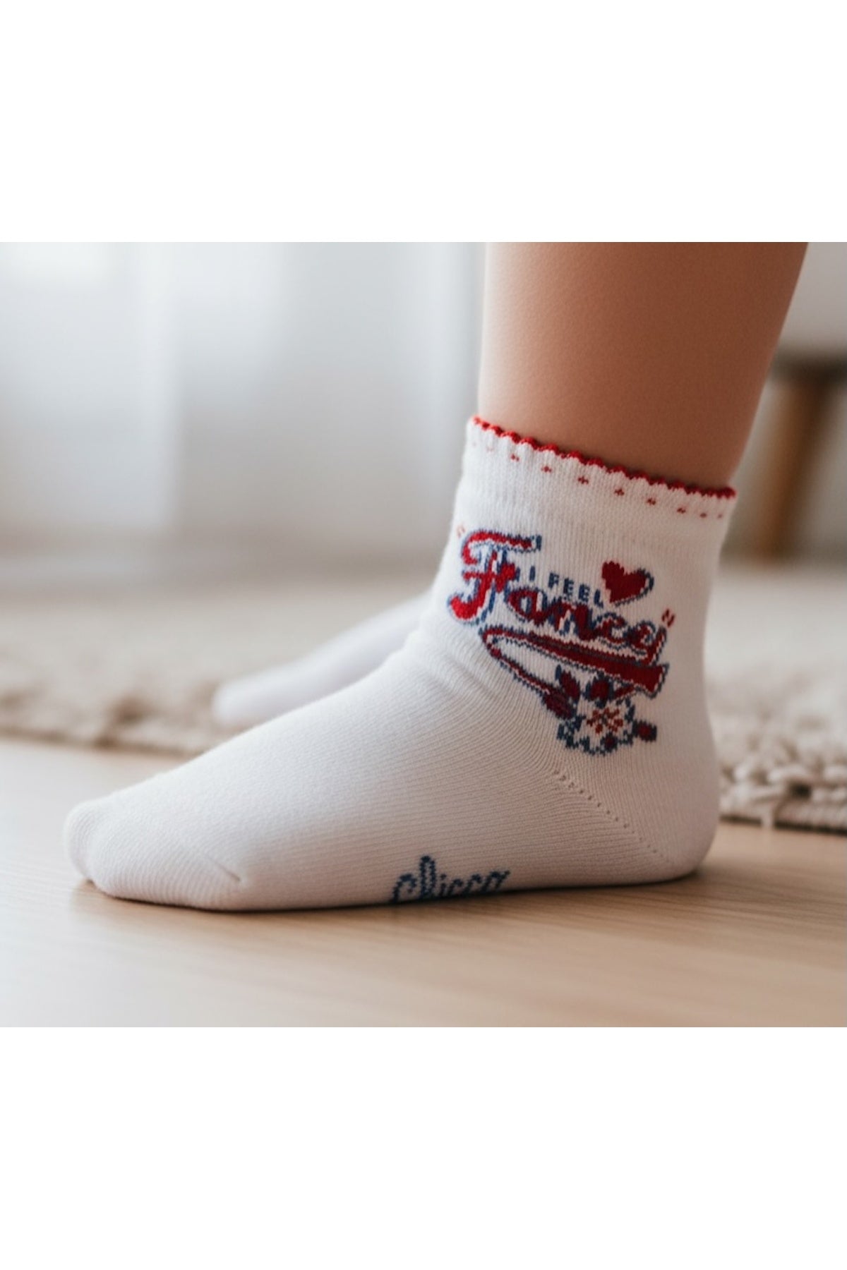 Chicco 2 ÇİFT, 2-4Yaş No:26, Kız Bebek Soket Çorap, 58020