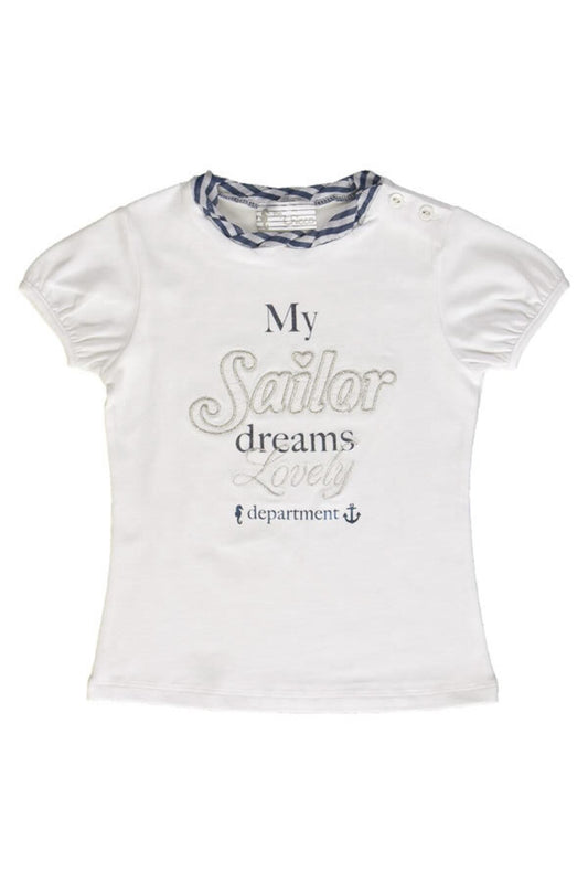 Chicco Kız Çocuk Beyaz T-shirt, 2664633