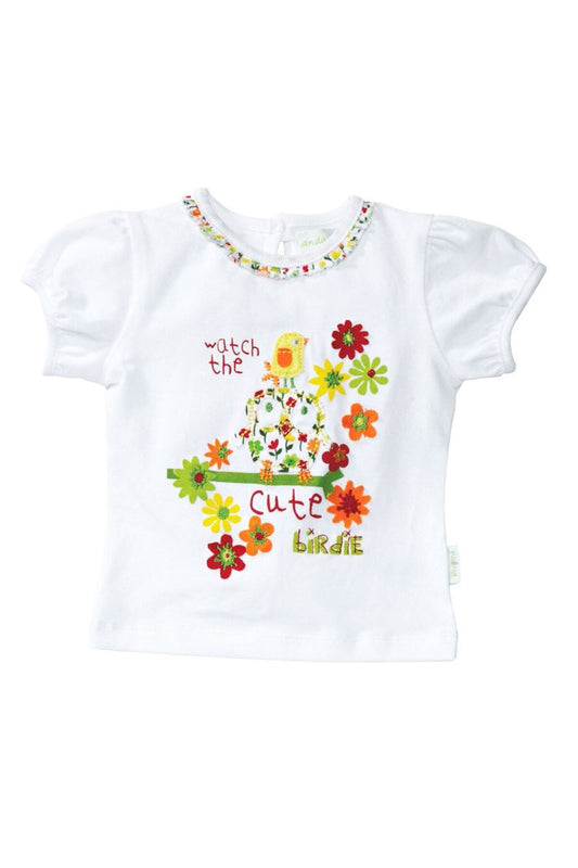 Andywawa 18 Ay, Tek Beden, Kız Bebek T-shirt, 5268 A