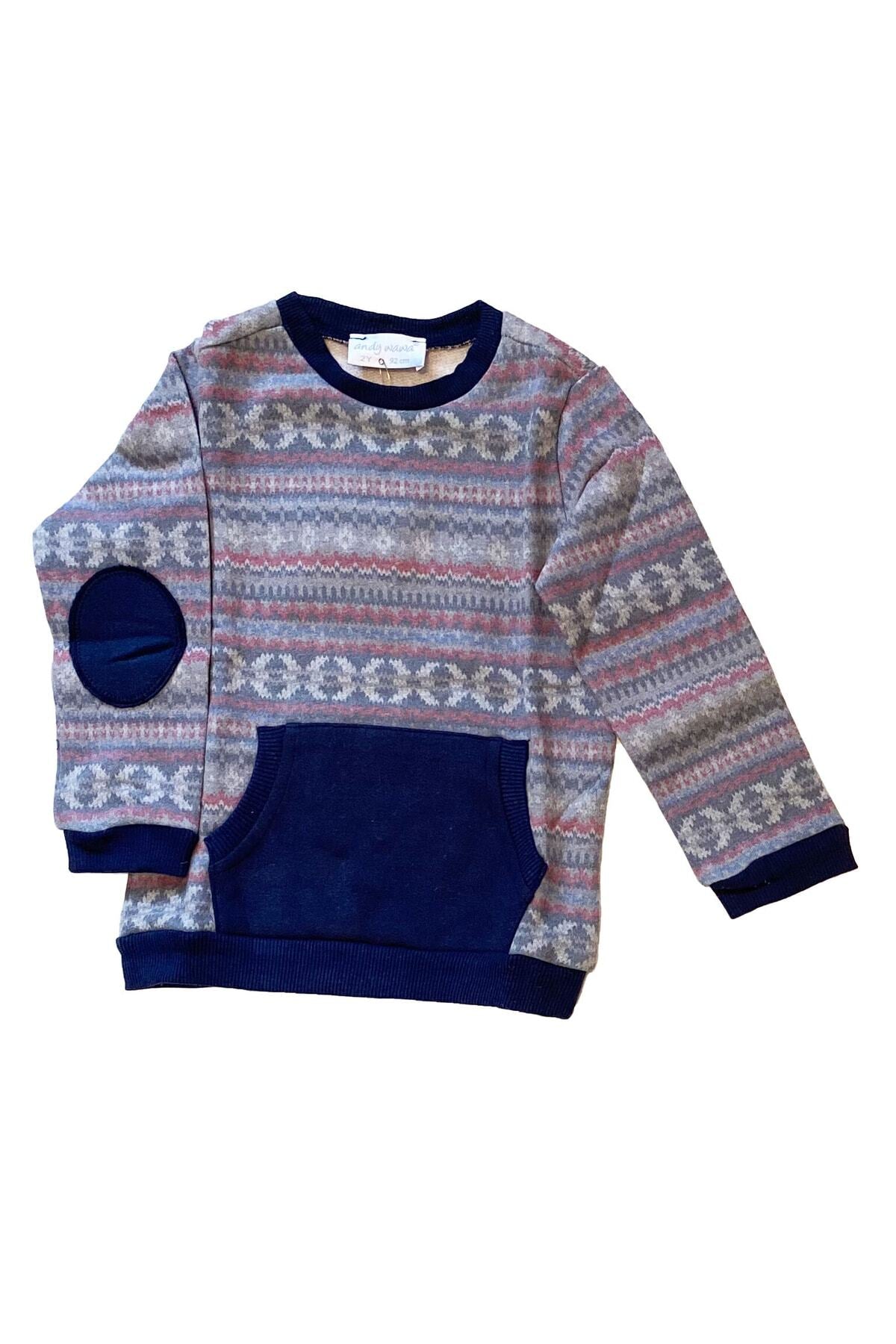 Andywawa Erkek Bebek Kışlık Sweatshirt, 62206