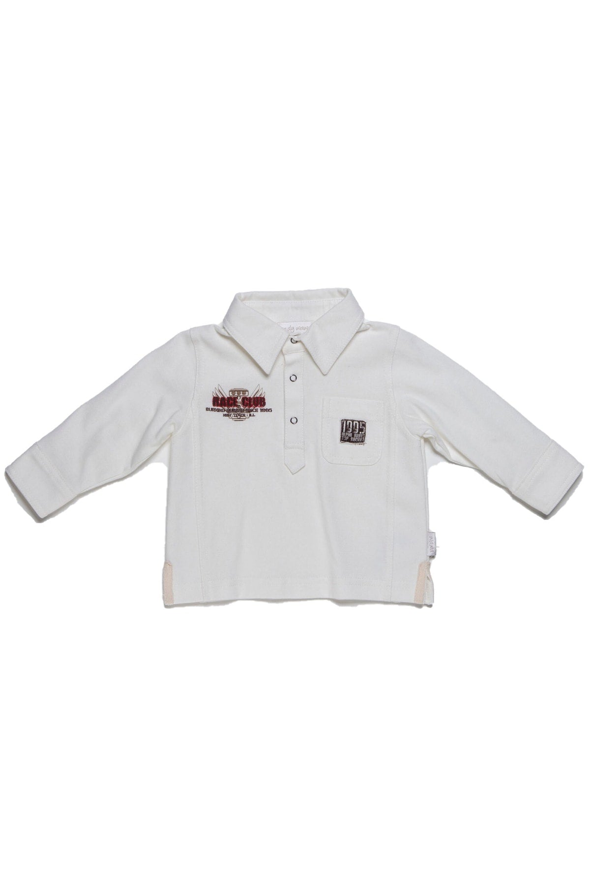 Andywawa Erkek Bebek Polo Yaka Penye Tshirt, 20246