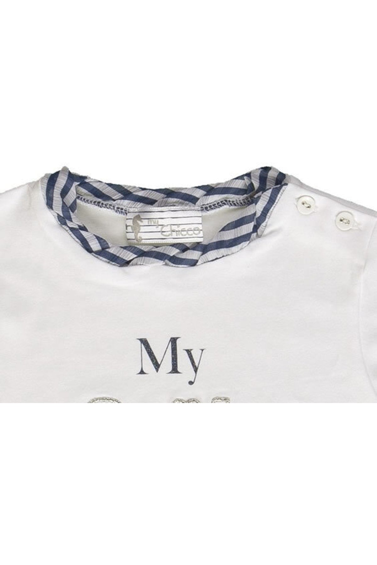 Chicco Kız Çocuk Beyaz T-shirt, 2664633