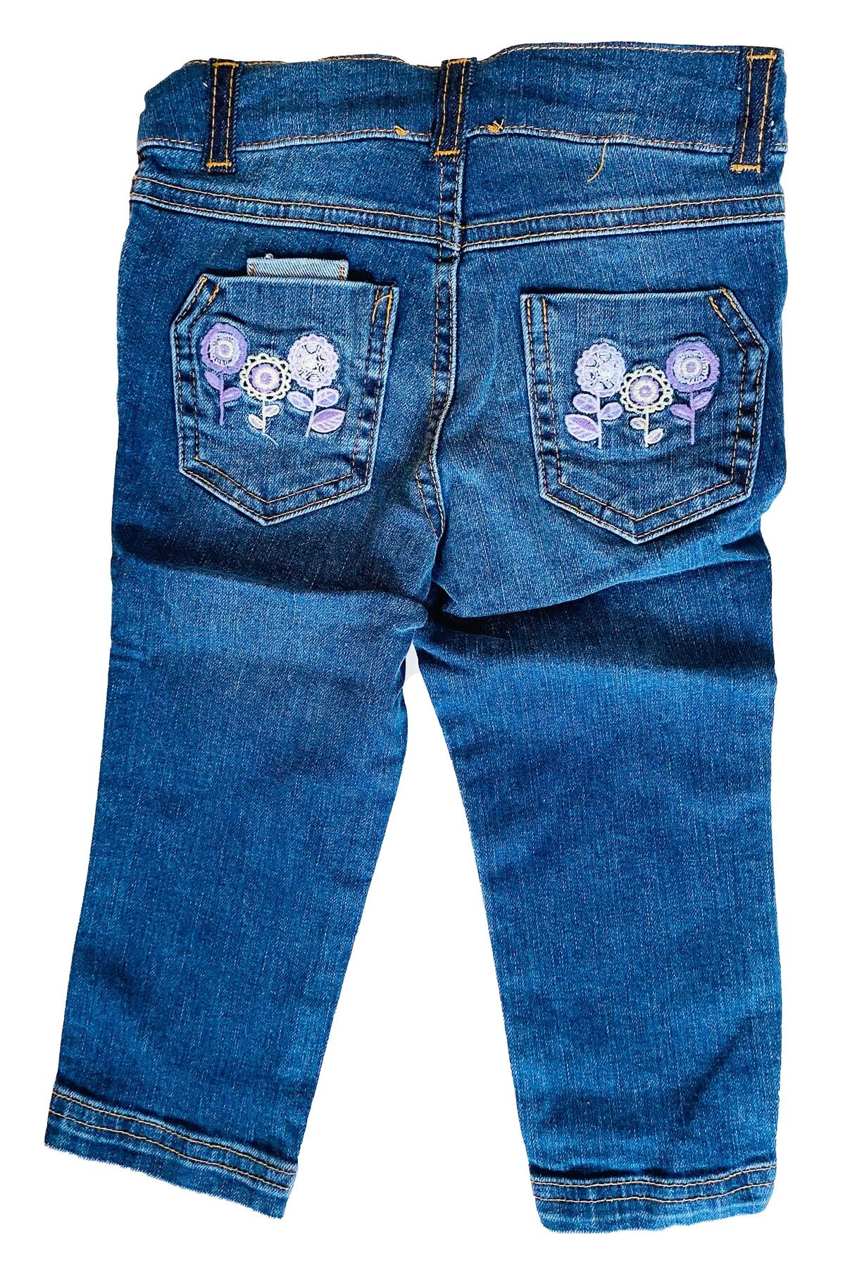 Andywawa Erkek Bebek Jean Kot Pantolon, 30211