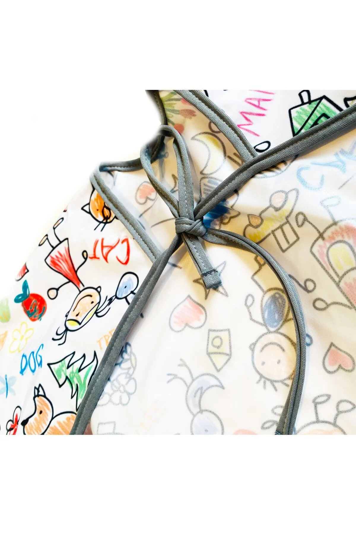 3-6 Yaş, Family, Sıvı Geçirmeyen, Boyundan BAĞCIKLI, Uzun Kollu, Cepli, Aktivite, Mama Önlüğü, Önlük, Çok Amaçlı Etkinlik ve Beslenme Önlüğü