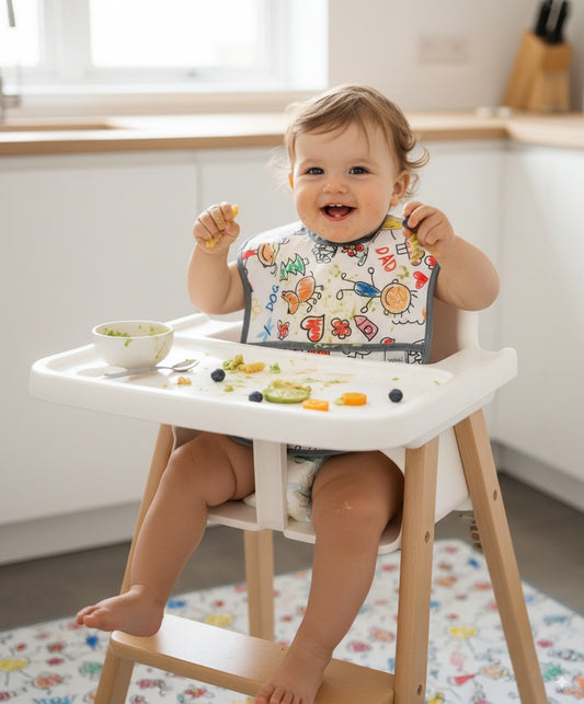 3-24 AY, Family, Sıvı Geçirmeyen, İlk Önlüğüm, Cepli, Cırtlı Mama Önlüğü, Önlük, Çok Amaçlı Beslenme Önlüğü