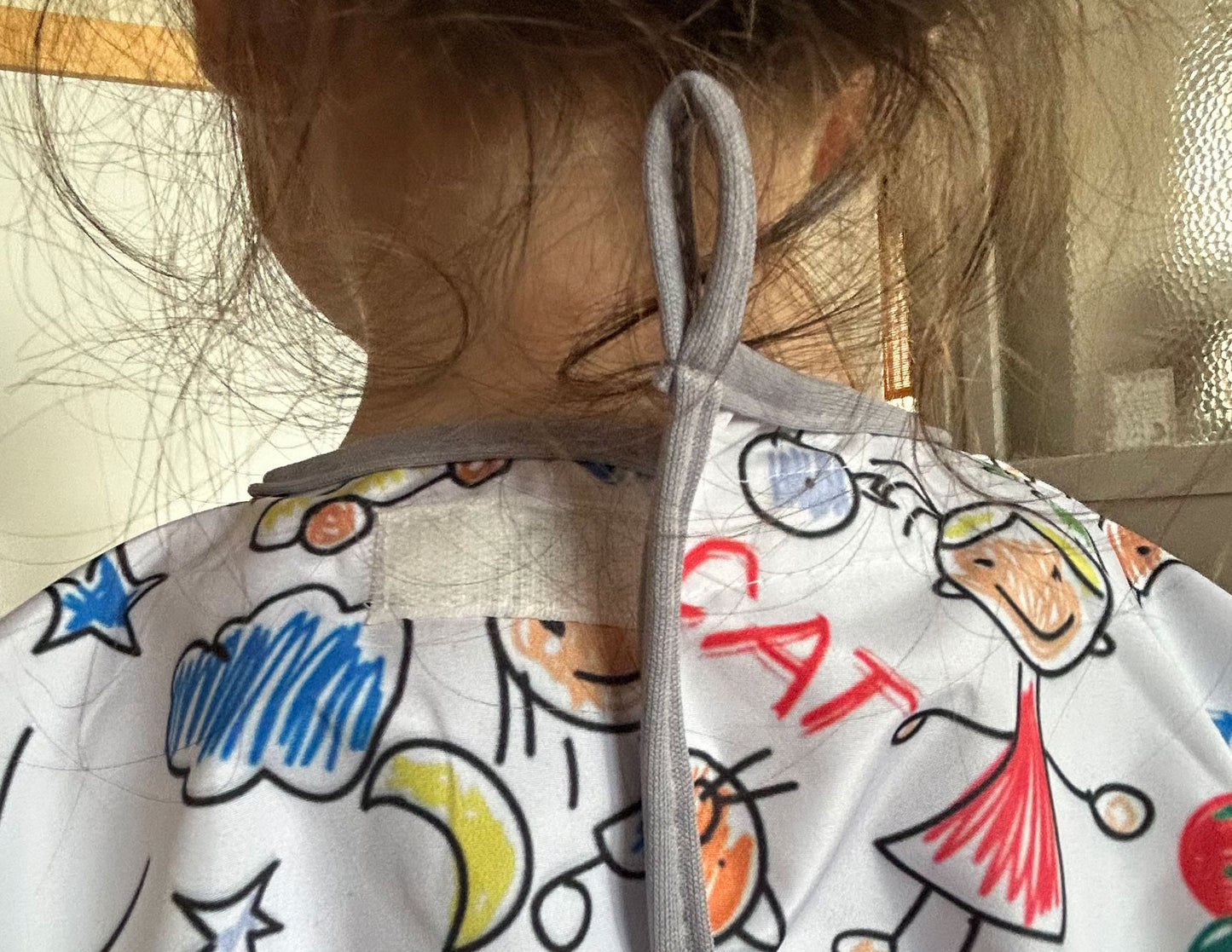 Family, Sıvı Geçirmez, Cırtlı, Uzun Kollu Çocuk Faaliyet, Etkinlik, Aktivite, Boyama Önlüğü, Önlük