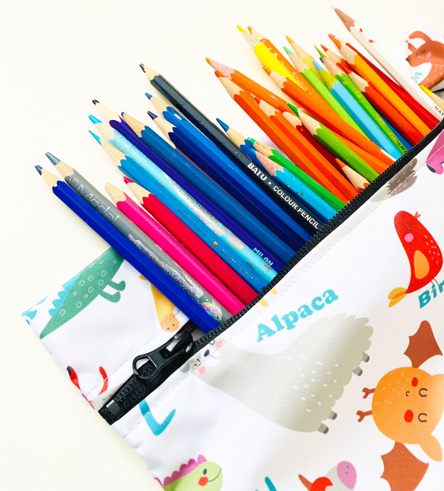 Zoo, Sıvı Geçirmeyen, Islak/Kuru Çok Amaçlı Çanta, Fermuarlı, Makinede Yıkanabilir, Islak Mayo, Kirli Kıyafet, Organizer vs için