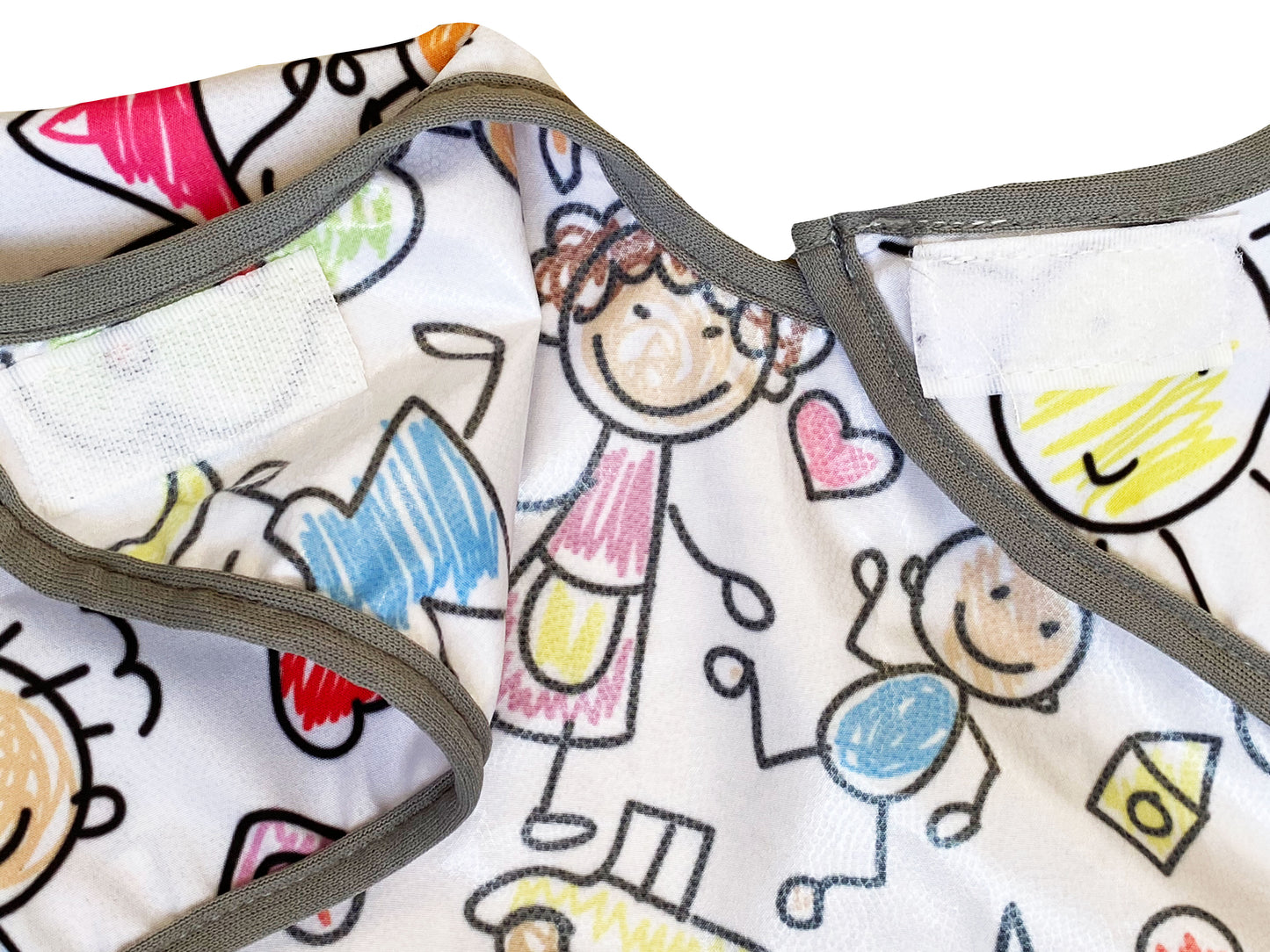 Family, Sıvı Geçirmeyen, Uzun Kollu, Cepli, Cırtlı Mama Önlüğü, Önlük, Çok Amaçlı Beslenme Önlüğü