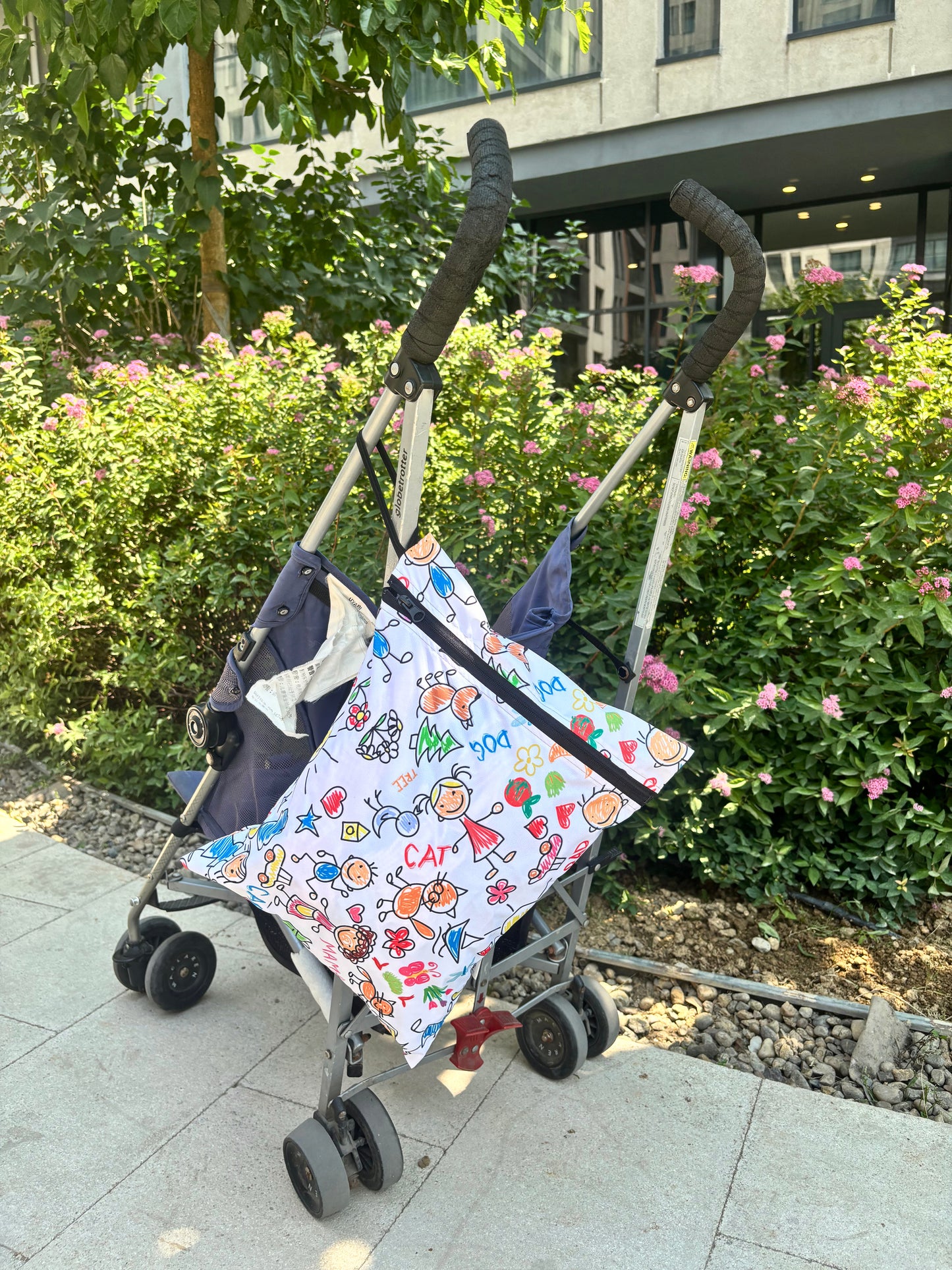 Family, Sıvı Geçirmeyen, Islak/Kuru Çok Amaçlı Çanta, Fermuarlı, Makinede Yıkanabilir, Islak Mayo, Kirli Kıyafet, Organizer vs için