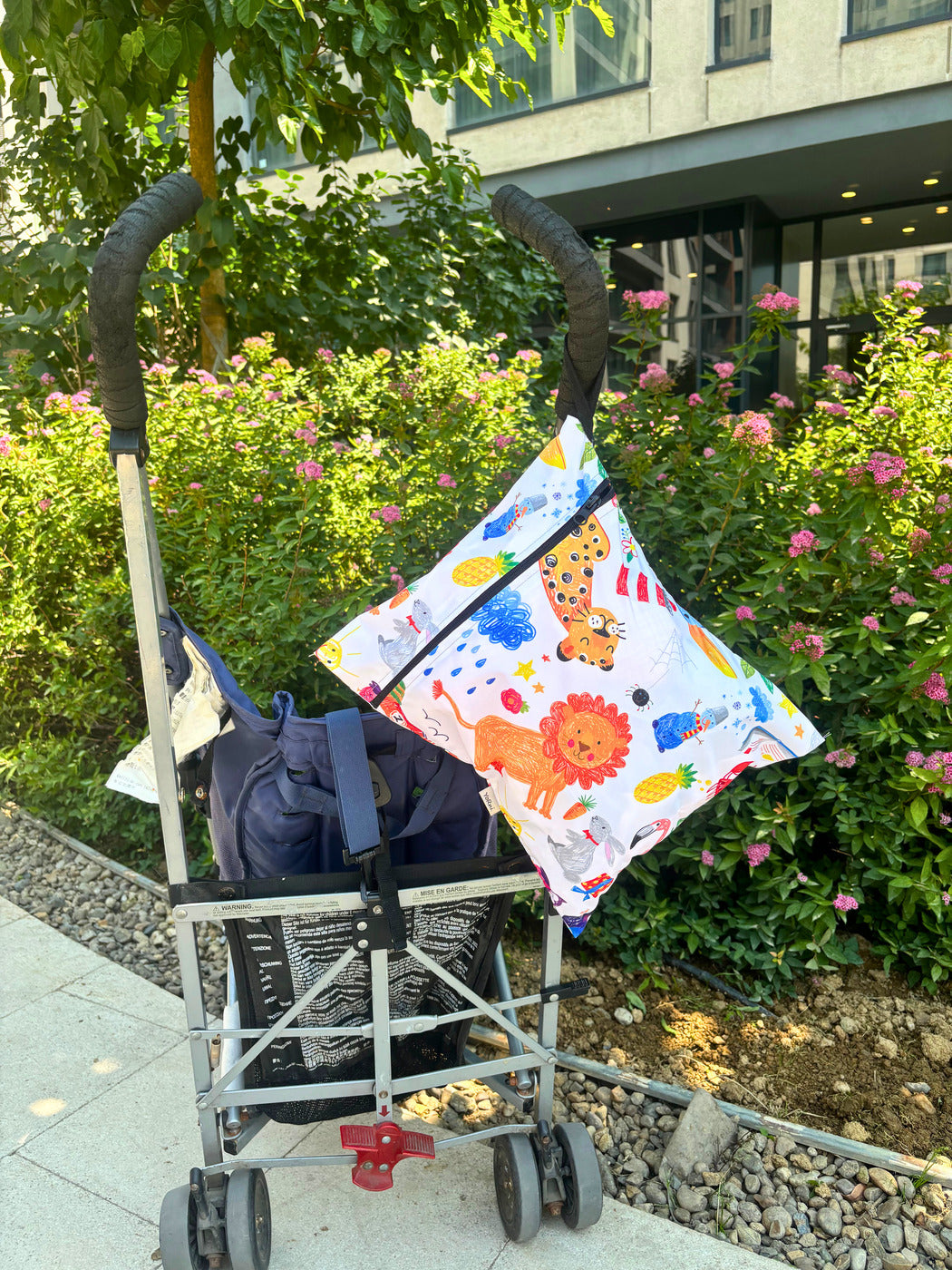 Jungle, Sıvı Geçirmeyen, Islak/Kuru Çok Amaçlı Çanta, Fermuarlı, Makinede Yıkanabilir, Islak Mayo, Kirli Kıyafet, Organizer vs için