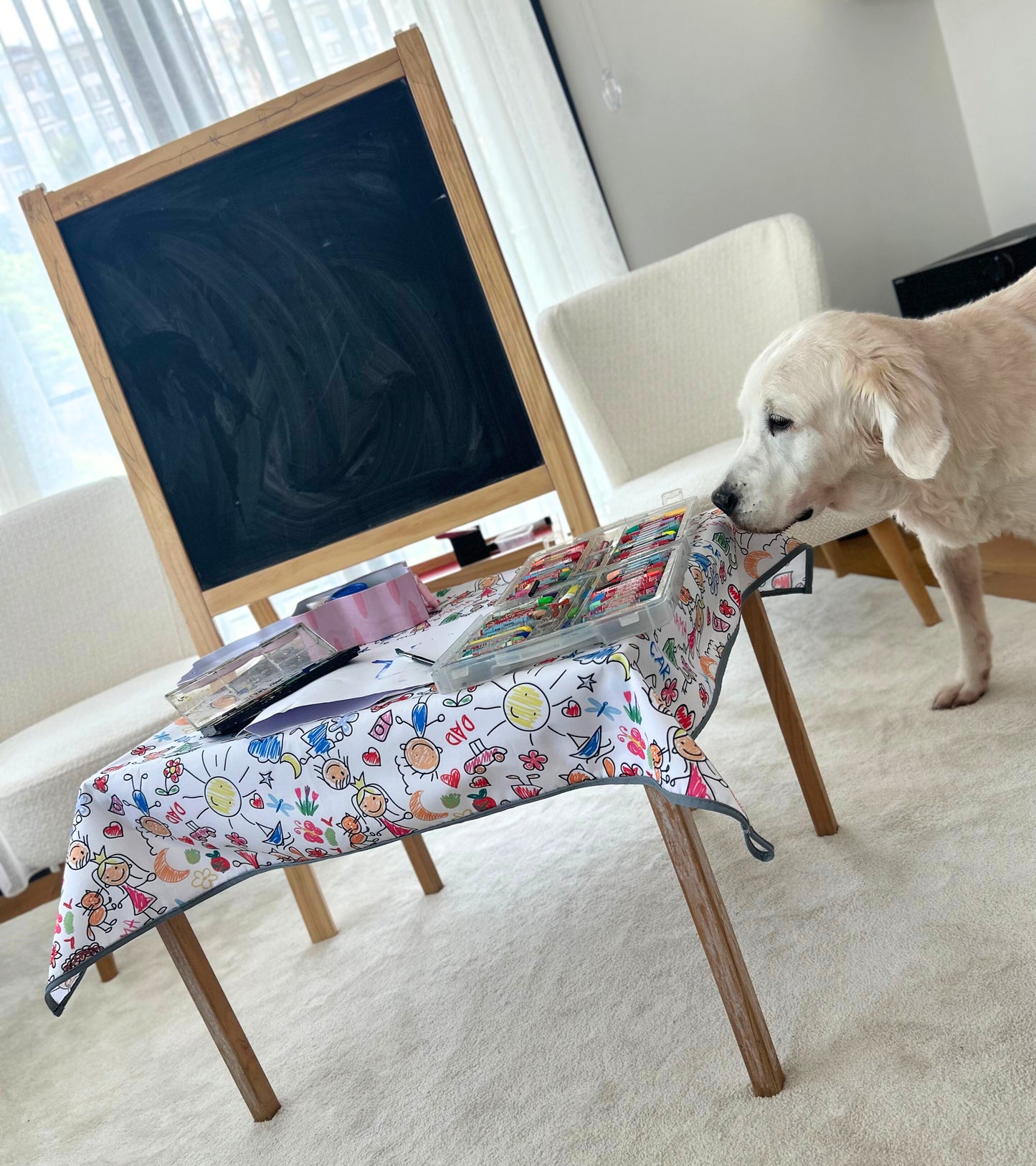 Family, Sıvı Geçirmeyen, Çok Amaçlı Örtü, Yerde, Masada, Banyoda, Arabada, Bahçede, Plajda