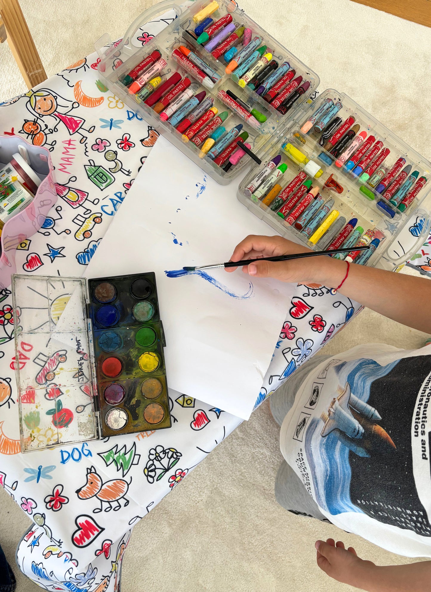 Family, Sıvı Geçirmeyen, Çok Amaçlı Örtü, Yerde, Masada, Banyoda, Arabada, Bahçede, Plajda