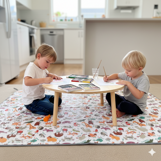 Zoo, Sıvı Geçirmeyen, Çok Amaçlı Örtü, Yerde, Masada, Banyoda, Arabada, Bahçede, Plajda