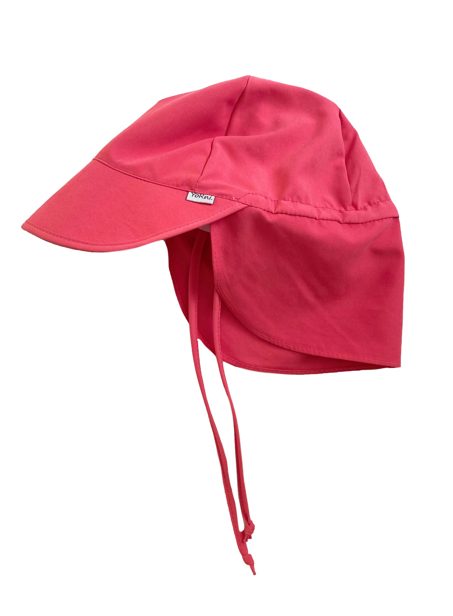 Gülkurusu, Ense Korumalı, Boyundan Bağlamalı, Arkası Ayar Tokalı, Astarlı Çocuk Bebek Güneş Şapka