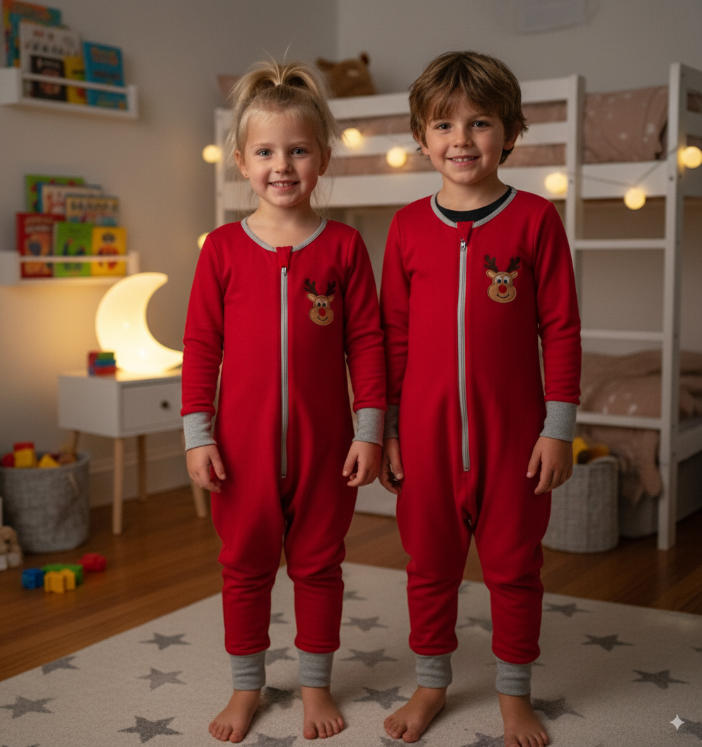 Nakışlı, Çift Taraflı Fermuarlı, Mikro Polar Bebek Çocuk Uyku Tulumu