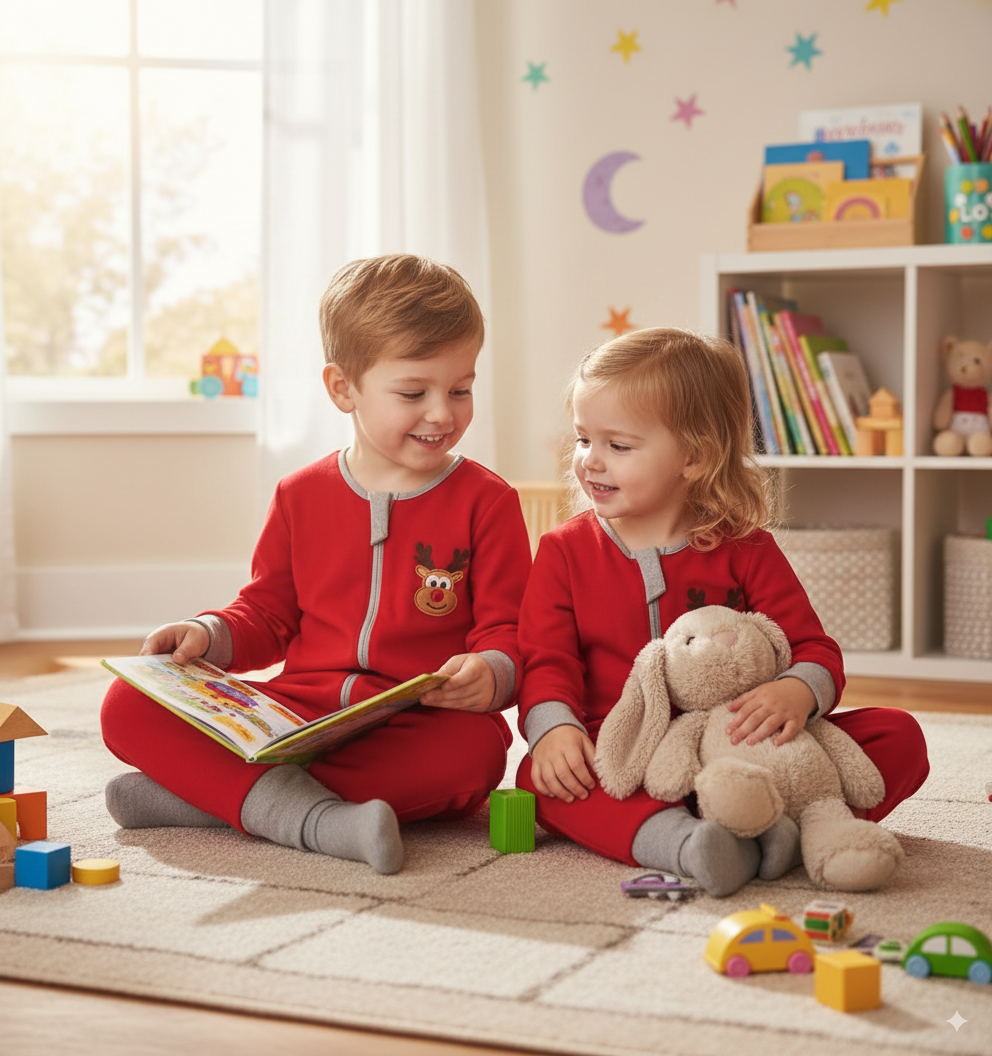 Nakışlı, Çift Taraflı Fermuarlı, Mikro Polar Bebek Çocuk Uyku Tulumu