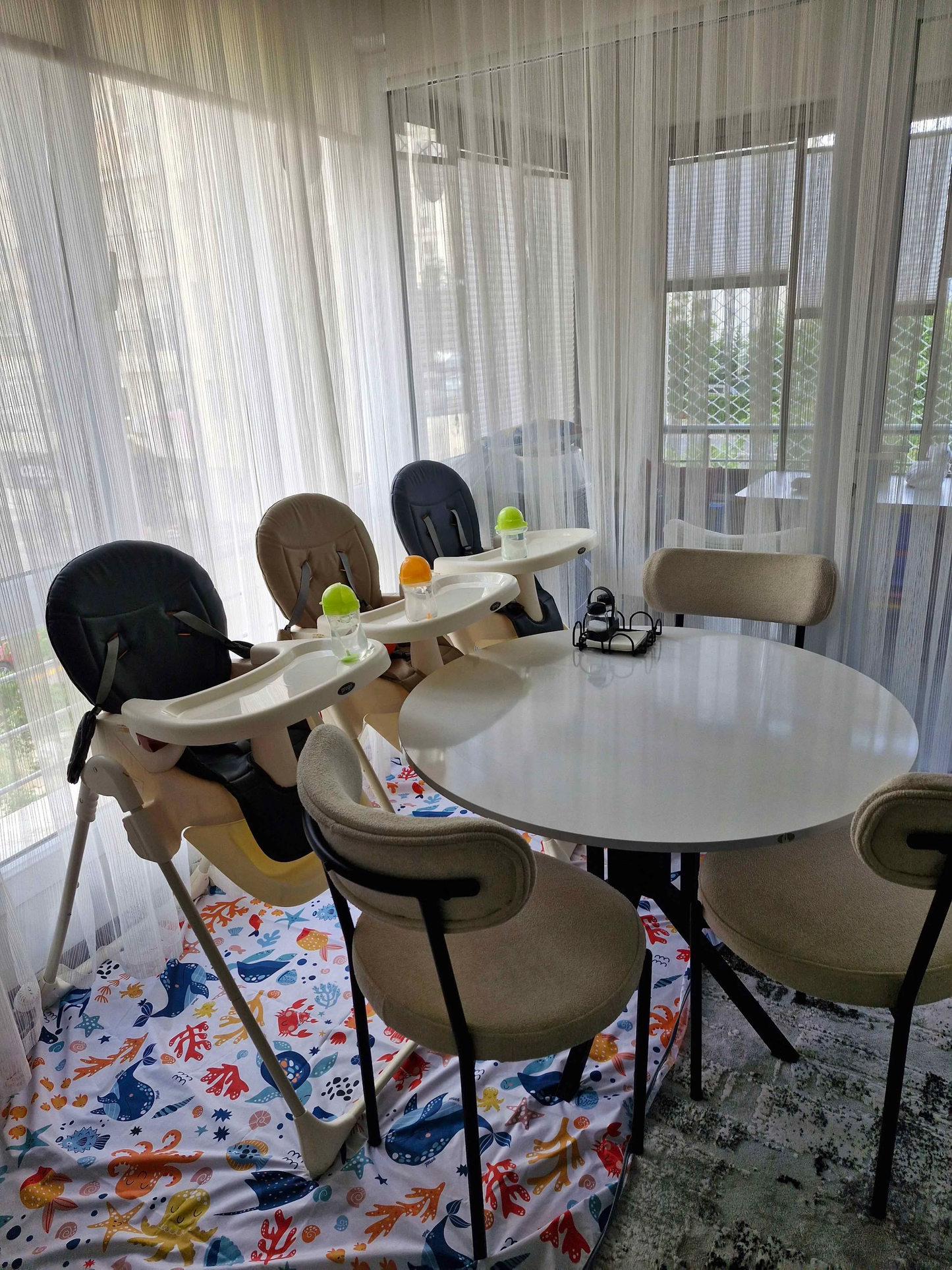 Ocean, Sıvı Geçirmeyen, Çok Amaçlı Örtü, Yerde, Masada, Banyoda, Arabada, Bahçede, Plajda