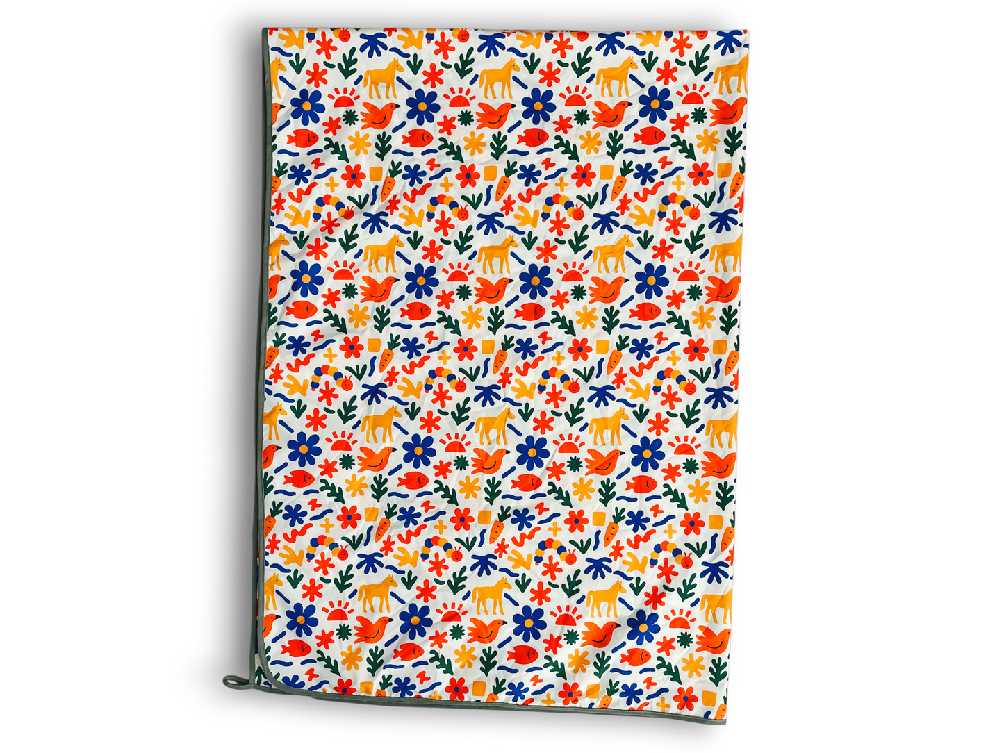 Yorni Minimal %100 Sıvı Geçirmez (Waterproof) Çok Amaçlı Bebek Örtüsü & Splat Mat