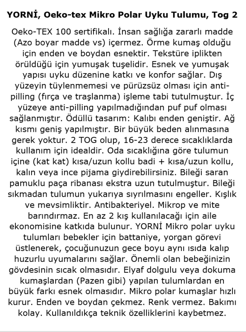 Nakışlı, Çift Taraflı Fermuarlı, Mikro Polar Bebek Çocuk Uyku Tulumu