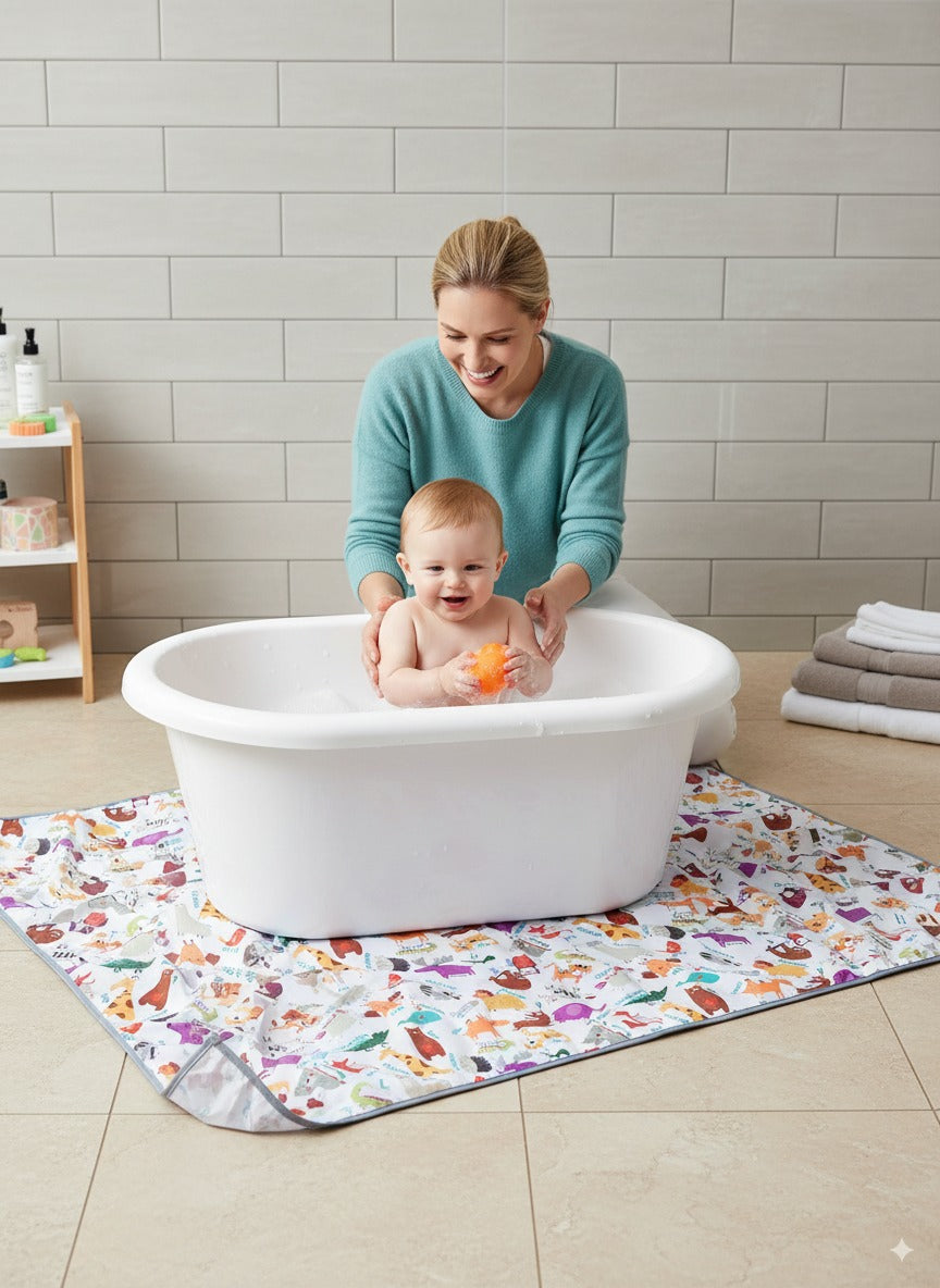 Zoo, Sıvı Geçirmeyen, Çok Amaçlı Örtü, Yerde, Masada, Banyoda, Arabada, Bahçede, Plajda