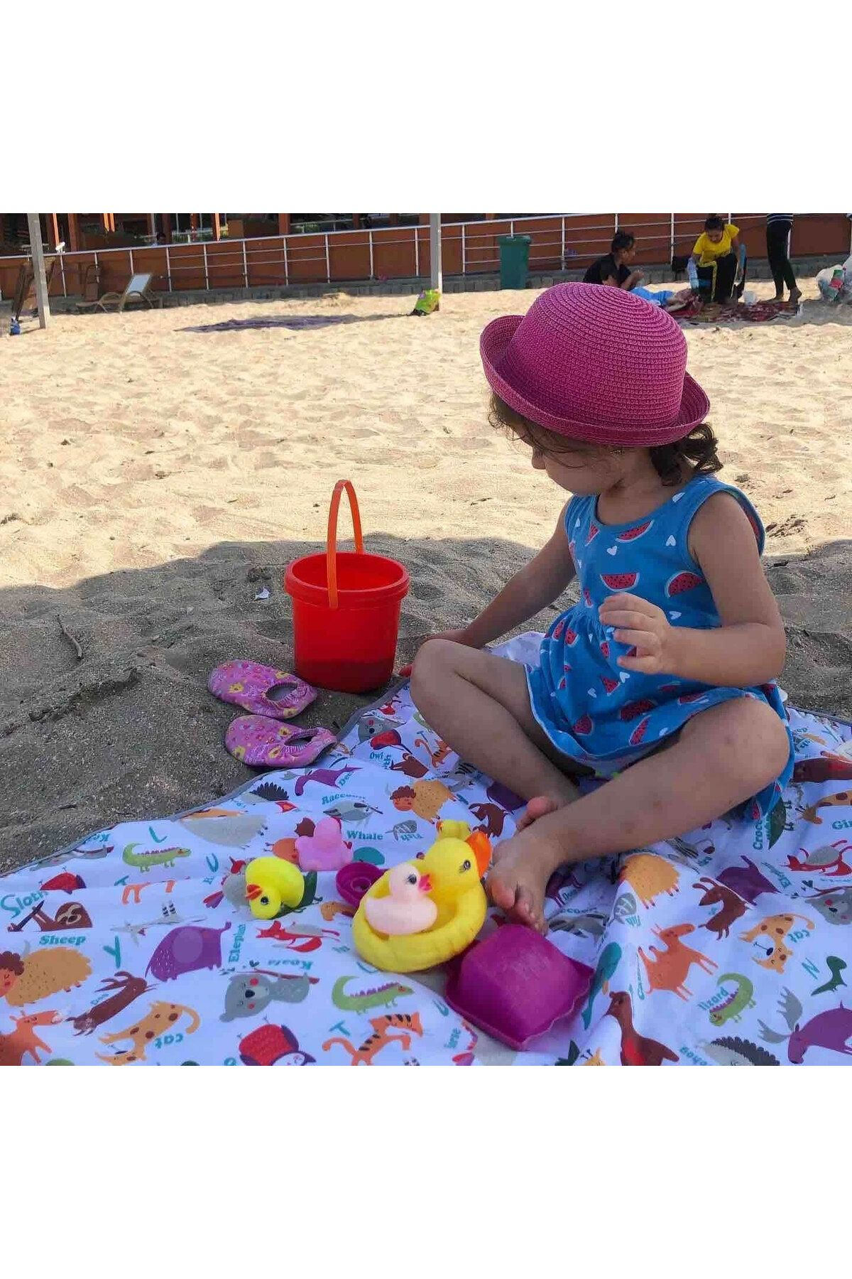 Zoo, Sıvı Geçirmeyen, Çok Amaçlı Örtü, Yerde, Masada, Banyoda, Arabada, Bahçede, Plajda